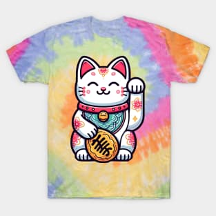 Maneki Neko Good luck cat T-Shirt